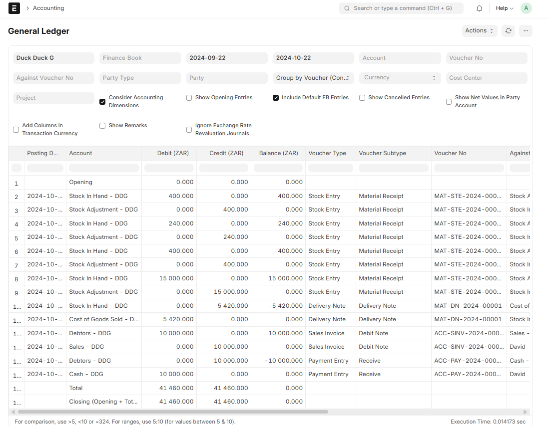 General Ledger