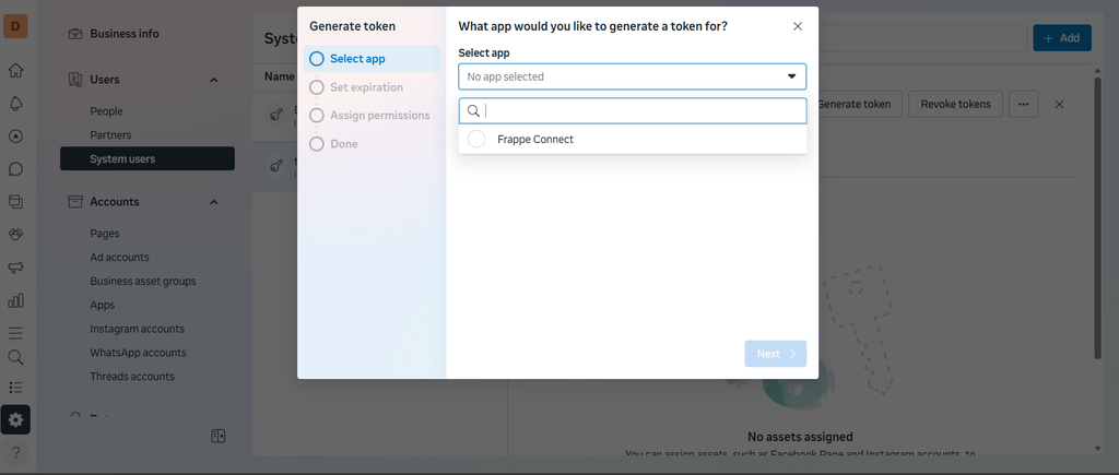 Generate Permanent Token